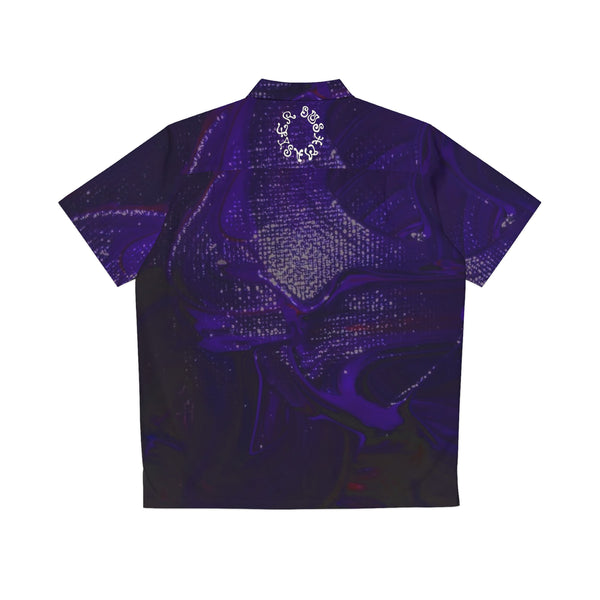 Bushmaster Purple Men's Hawaiian Shirt (AOP)