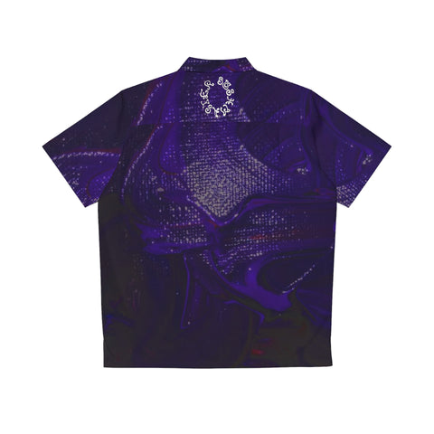 Bushmaster Purple Men's Hawaiian Shirt (AOP)