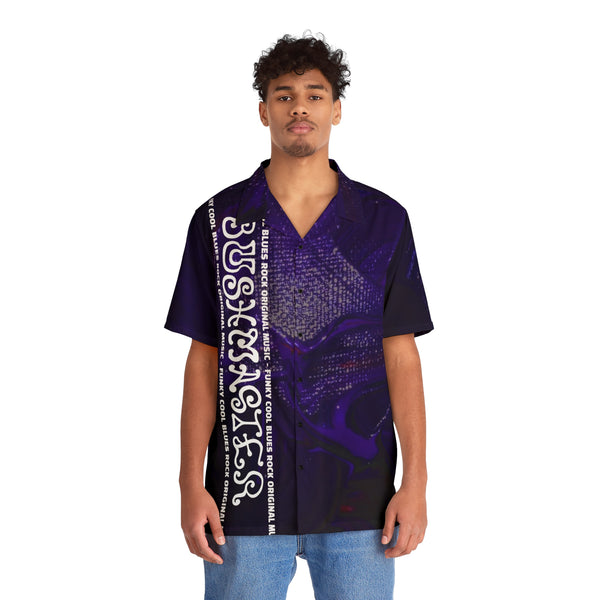 Bushmaster Purple Men's Hawaiian Shirt (AOP)