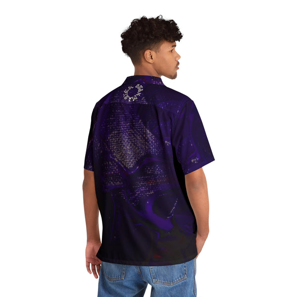 Bushmaster Purple Men's Hawaiian Shirt (AOP)