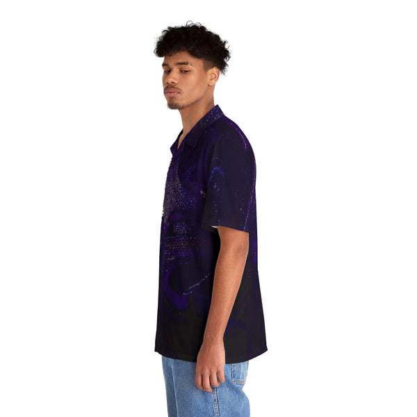 Bushmaster Purple Men's Hawaiian Shirt (AOP)