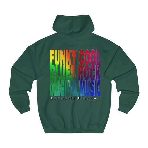 Bushmaster - FunkyCoolBluesRockOriginalMusic - Unisex College Hoodie