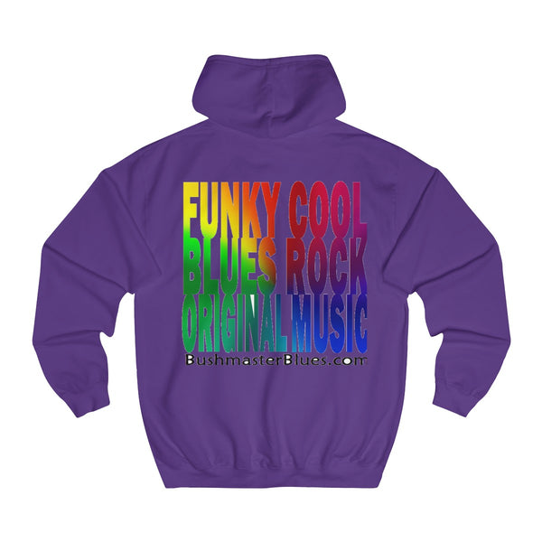 Bushmaster - FunkyCoolBluesRockOriginalMusic - Unisex College Hoodie