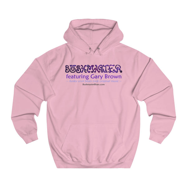 Bushmaster - FunkyCoolBluesRockOriginalMusic - Unisex College Hoodie