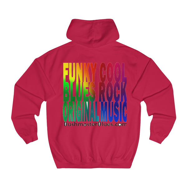 Bushmaster - FunkyCoolBluesRockOriginalMusic - Unisex College Hoodie