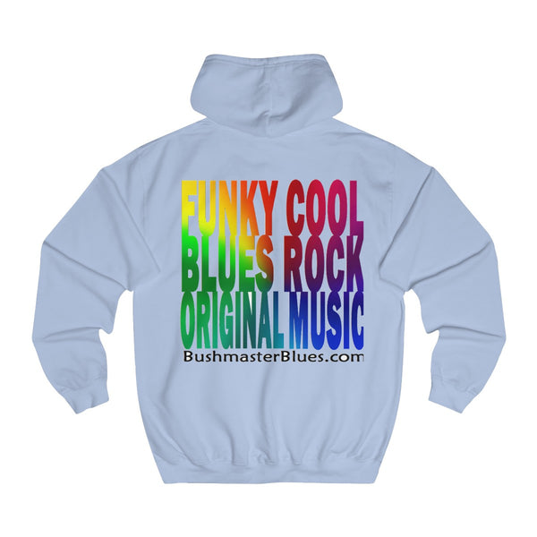 Bushmaster - FunkyCoolBluesRockOriginalMusic - Unisex College Hoodie