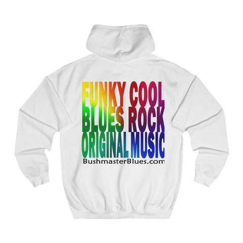 Bushmaster - FunkyCoolBluesRockOriginalMusic - Unisex College Hoodie