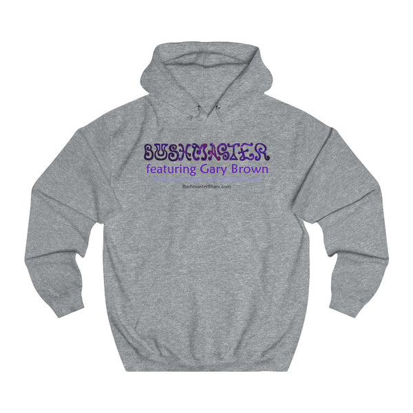 Bushmaster - FunkyCoolBluesRockOriginalMusic - Unisex College Hoodie