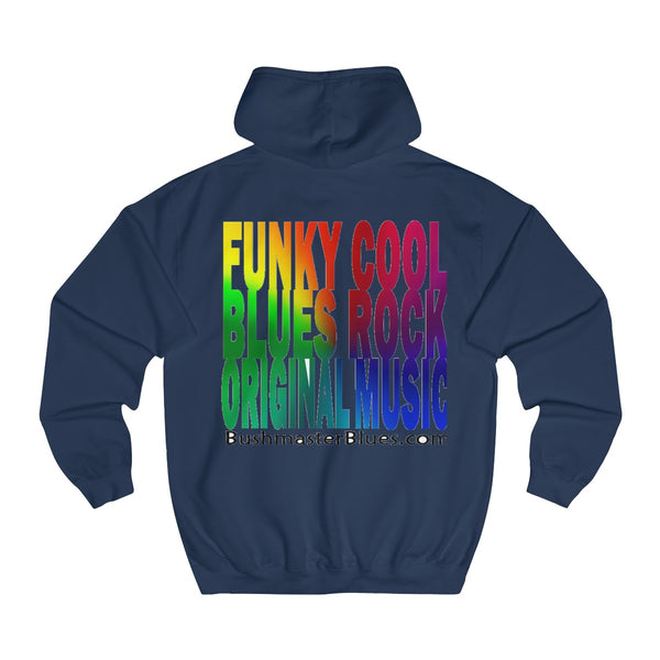 Bushmaster - FunkyCoolBluesRockOriginalMusic - Unisex College Hoodie